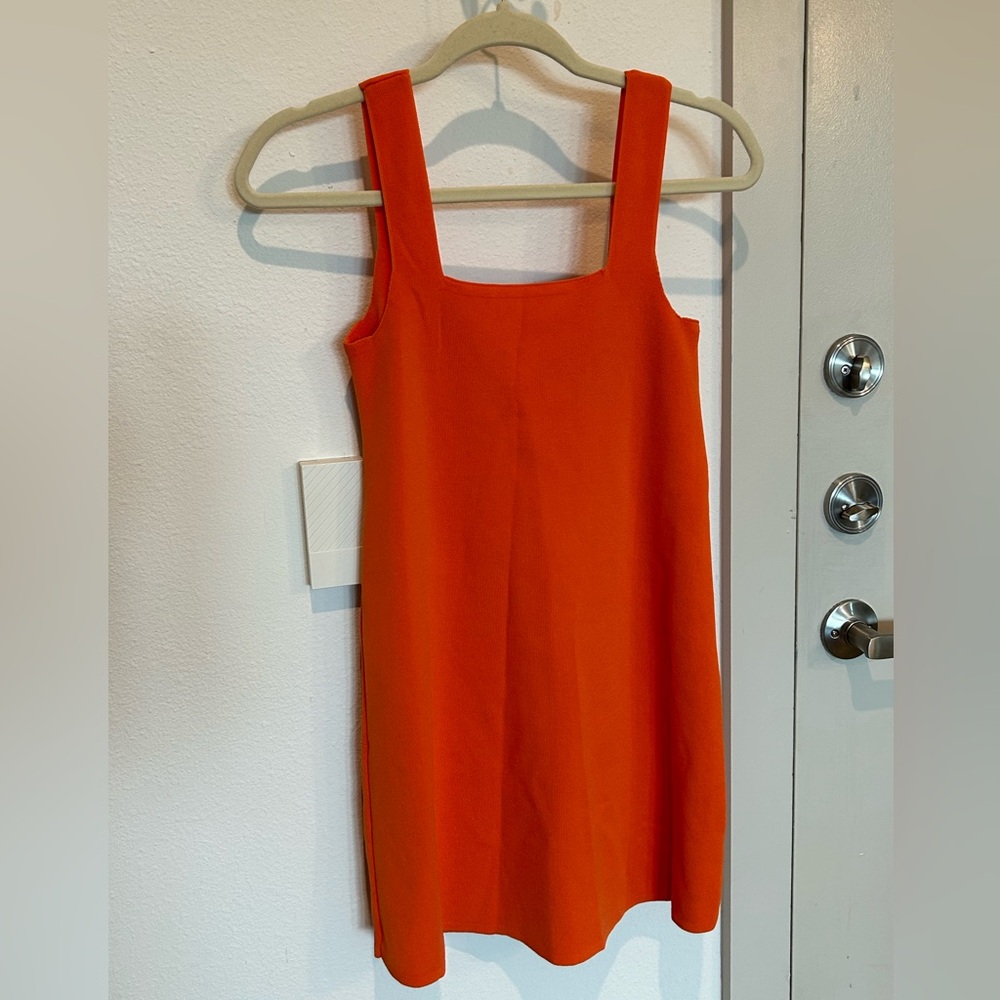 Lena orange small dress